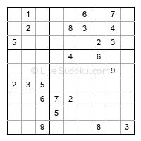 Play hard daily sudoku number 1364158