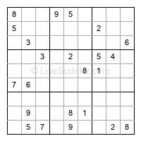 Play hard daily sudoku number 1374485