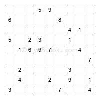 Play hard daily sudoku number 1387262