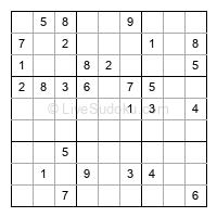 Play hard daily sudoku number 1393749