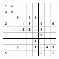 Play hard daily sudoku number 1413148