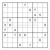 Play hard daily sudoku number 1416859
