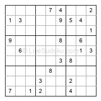 Play hard daily sudoku number 1417938