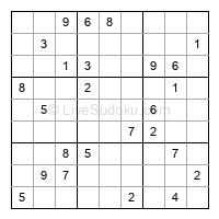 Play hard daily sudoku number 1452825