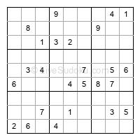 Play hard daily sudoku number 1469965