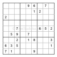 Play hard daily sudoku number 1472639