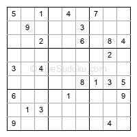 Play hard daily sudoku number 1475763