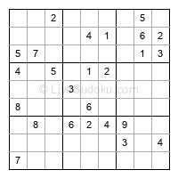 Play hard daily sudoku number 1479241
