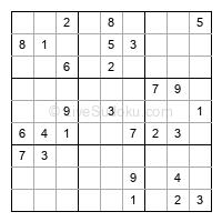 Play medium daily sudoku number 504430