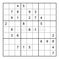 Play medium daily sudoku number 515844