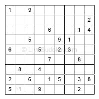 Play medium daily sudoku number 541726