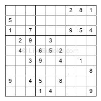 Play medium daily sudoku number 600531