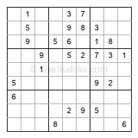 Play medium daily sudoku number 625898