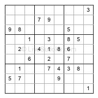 Play medium daily sudoku number 629127
