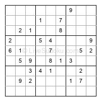 Play medium daily sudoku number 641890