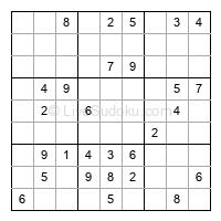 Play medium daily sudoku number 648992