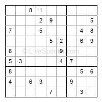 Play medium daily sudoku number 650859