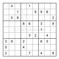 Play medium daily sudoku number 655615