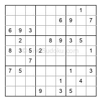Play medium daily sudoku number 678950