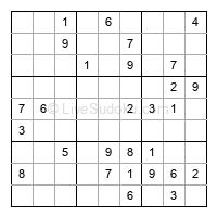 Play medium daily sudoku number 767261
