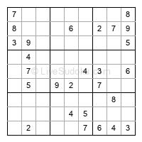 Play medium daily sudoku number 767658