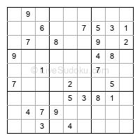 Play medium daily sudoku number 796572