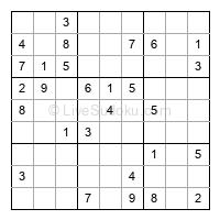 Play medium daily sudoku number 808645