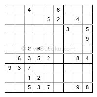 Play medium daily sudoku number 809345