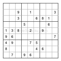 Play medium daily sudoku number 812973