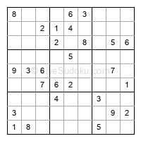 Play medium daily sudoku number 821300