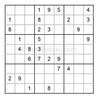 Play medium daily sudoku number 832642