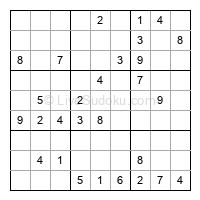 Play medium daily sudoku number 839633