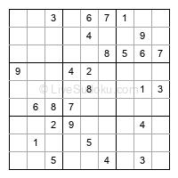 Play medium daily sudoku number 847604
