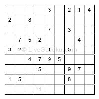 Play medium daily sudoku number 851436