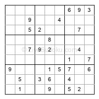Play medium daily sudoku number 859259