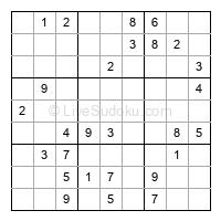 Play medium daily sudoku number 878007