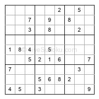 Play medium daily sudoku number 881663
