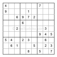 Play medium daily sudoku number 882116