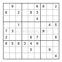 Play medium daily sudoku number 887054