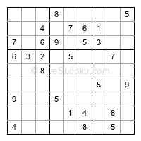 Play medium daily sudoku number 888303