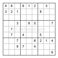 Play medium daily sudoku number 899208