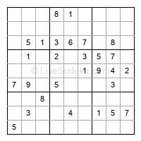 Play medium daily sudoku number 907349