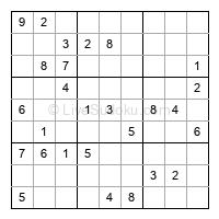 Play medium daily sudoku number 923787