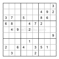 Play medium daily sudoku number 936398