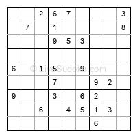 Play medium daily sudoku number 952961