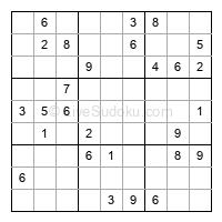 Play medium daily sudoku number 959952
