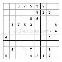 Play medium daily sudoku number 961933