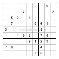 Play medium daily sudoku number 962822