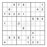 Play medium daily sudoku number 970519