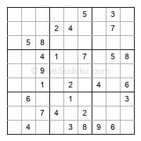 Play medium daily sudoku number 971672